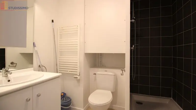 Studio meublé 18m² Villeurbanne 69100 - Meublé, proche République - Photo 3