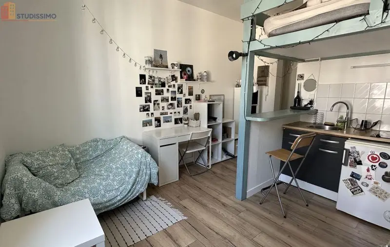 Studio meublé 20m² Rouen 76000 - Meublé, lumineux - Photo 2