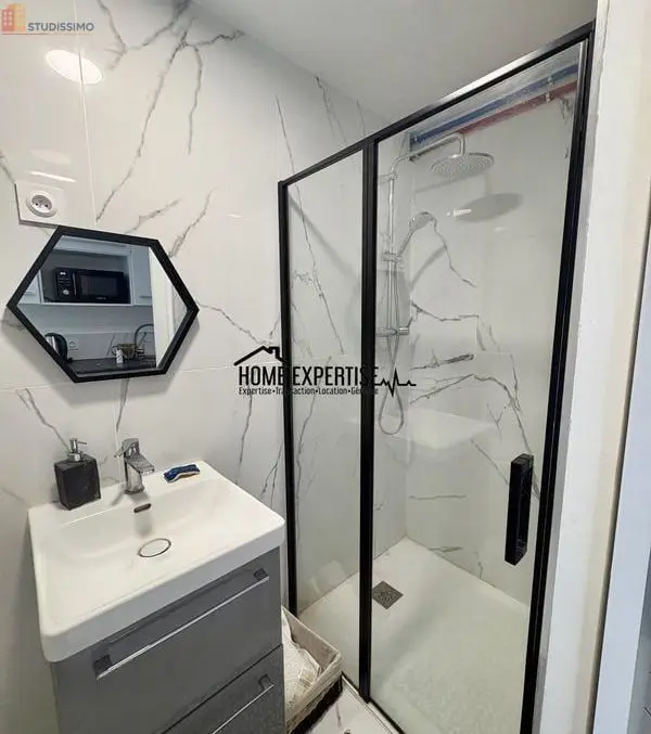 Studio meublé 19m² Le Havre 76600 - Meublé - Photo 2