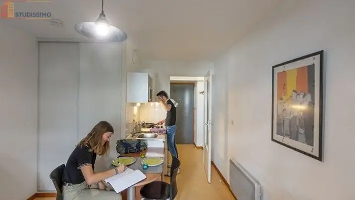 Studio meublé 17m² Villeurbanne - Étage élevé, lumineux - Photo 10