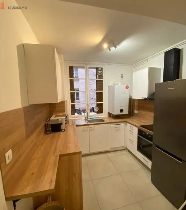 Studio meublé 10m² Lyon 7e - Meublé, cosy - Photo 1