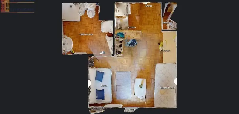 Studio meublé 19m² Sotteville-lès-Rouen - Meublé, DPE C - Photo 11