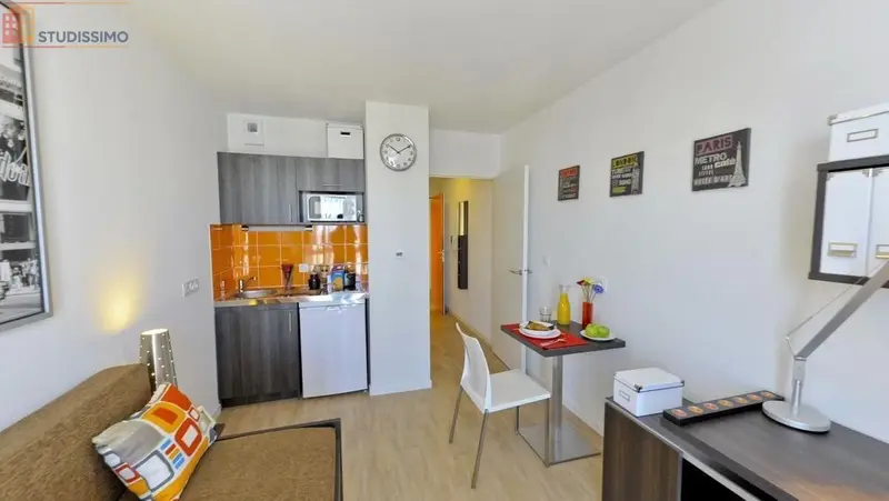 Studio 18m² Angers 49000 - Photo 7