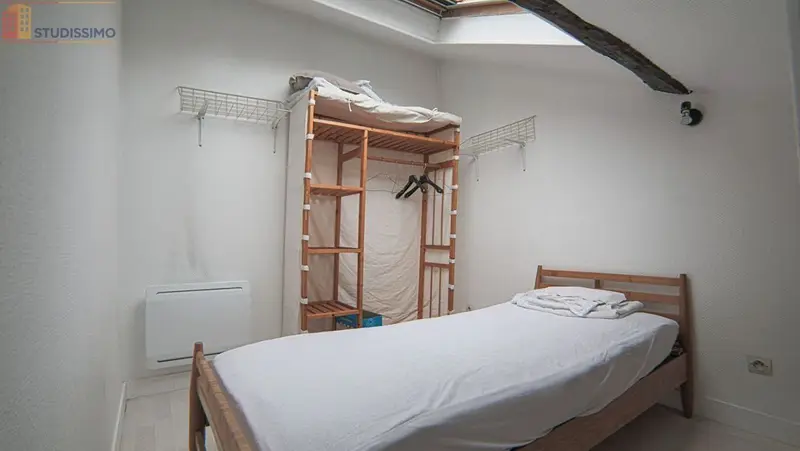 Studio 17m² Rouen 76000 - Meublé, dernier étage - Photo 3