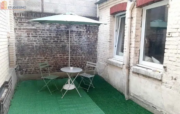 Studio meublé 20m² Le Havre centre - Refait à neuf, cour privée - Photo 2