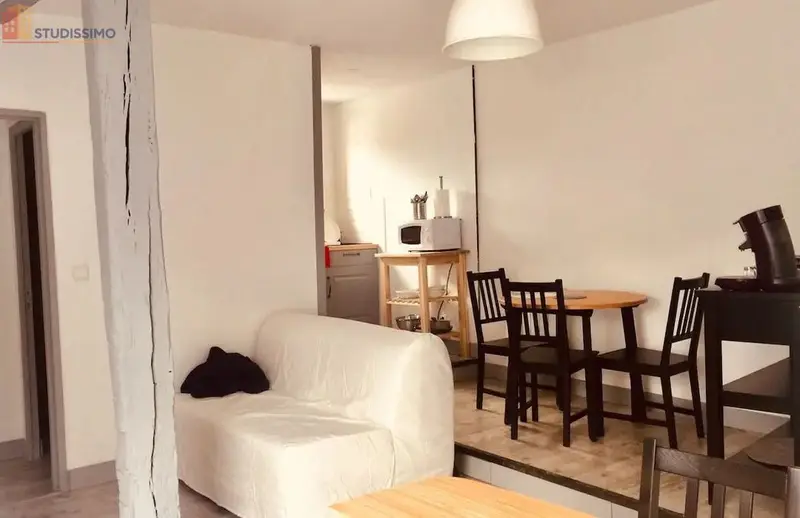 Studio 30m² Rouen centre - Meublé, refait à neuf - Photo 2