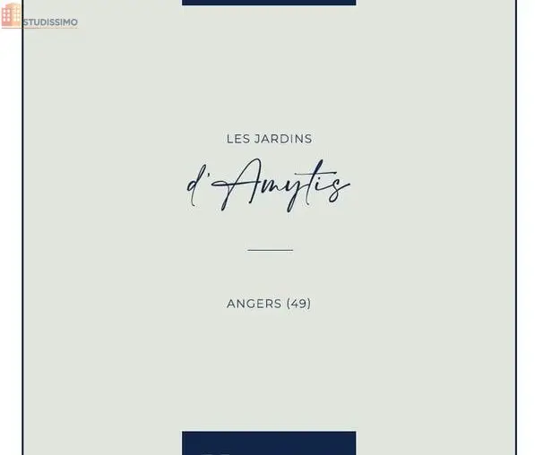 Studio 39m² Angers 49000 - Résidence Les Jardins d'Amytis - Photo 1