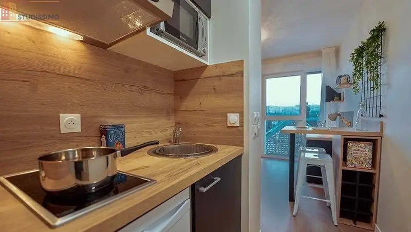 Studio meublé 16m² Le Petit-Quevilly - Meublé, 1 pièce - Photo 2