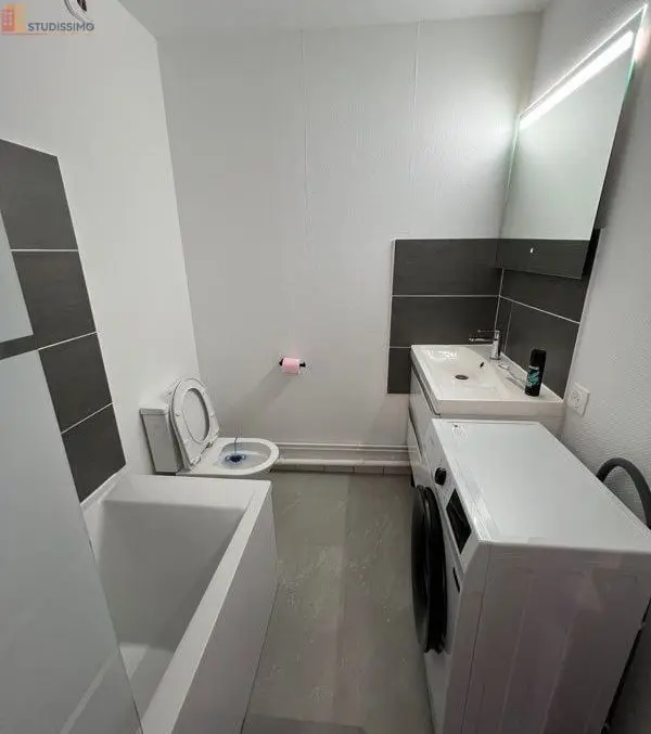 Studio meublé 32m² Rouen Vieux Marché - Lumineux - Photo 1