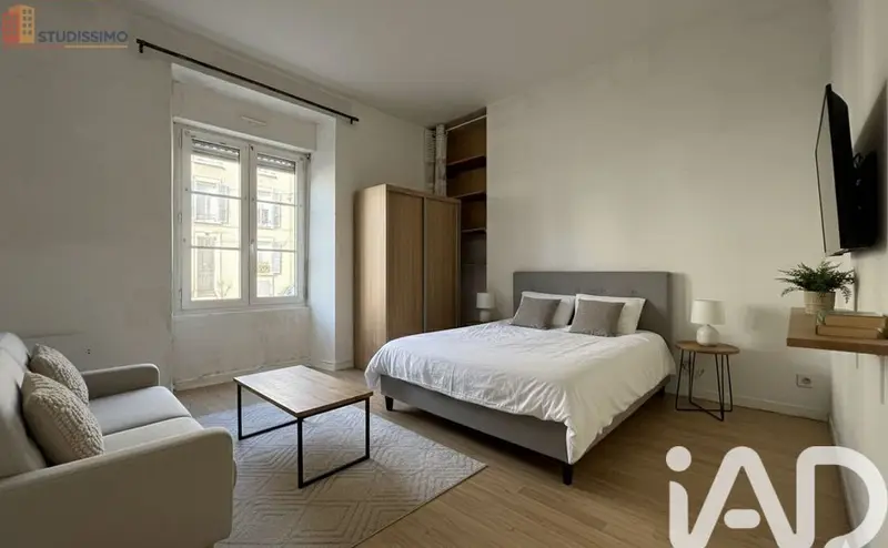 Studio 32m² Angers 49100 - Lumineux, proche commodités - Photo 5