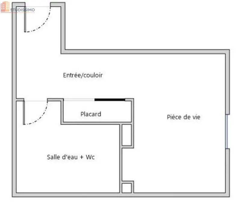 Studio 16m² Angers 49000 - Proche ESA et UCO - Photo 1