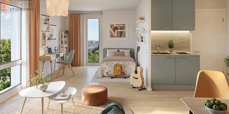 Studio 28m² Angers 49100 - Photo 3