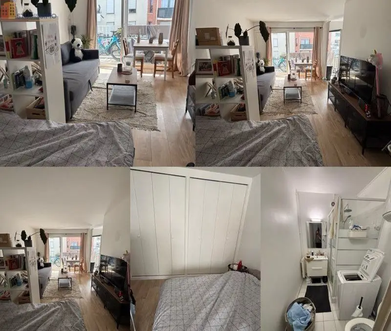 Studio 30m² Rouen 76100 - Balcon, meublé - Photo 2
