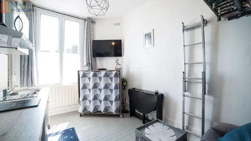 Studio 13m² Rouen 76000 - Meublé, entièrement équipé - Photo 2