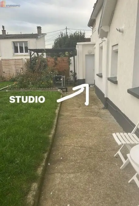 Studio meublé 22m² Le Havre 76610 - Jardin, calme - Photo 1