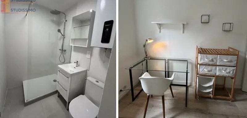 Studio meublé 20m² Rouen centre - Refait à neuf - Photo 1