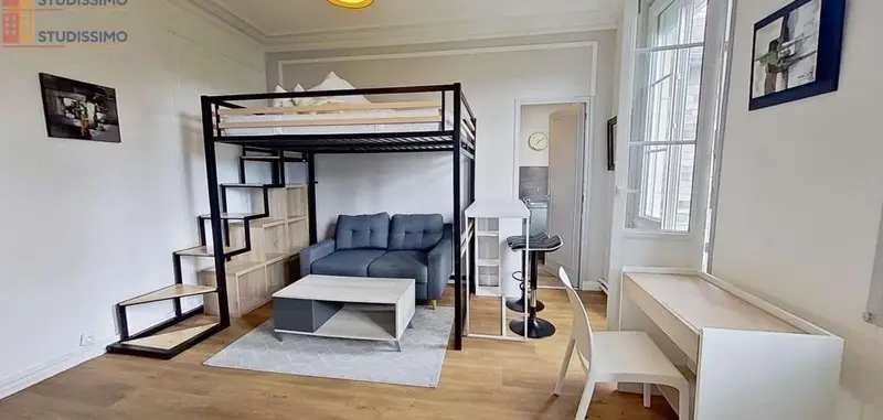 Studio meublé 25m² Rouen 76000 - Meublé, DPE D - Photo 17