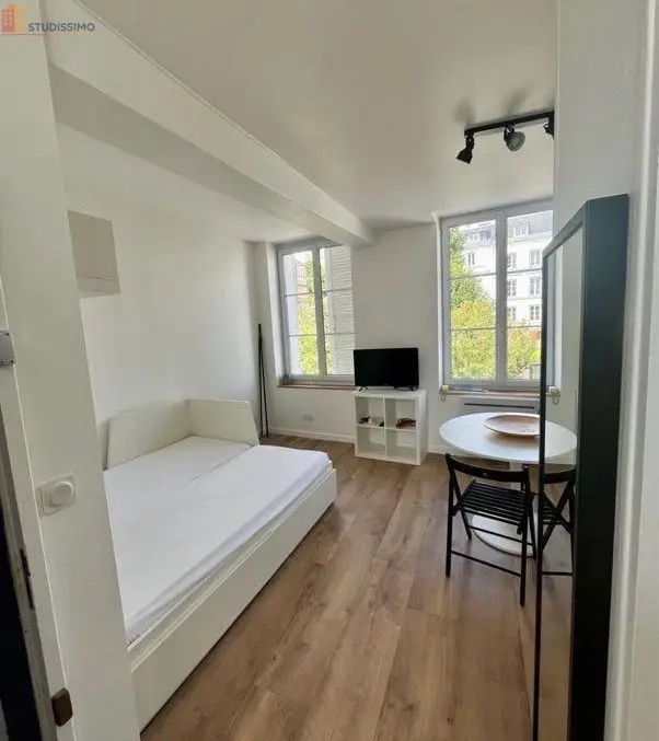 Studio meublé 28m² Rouen 76000 - Rénové, lumineux - Photo 2