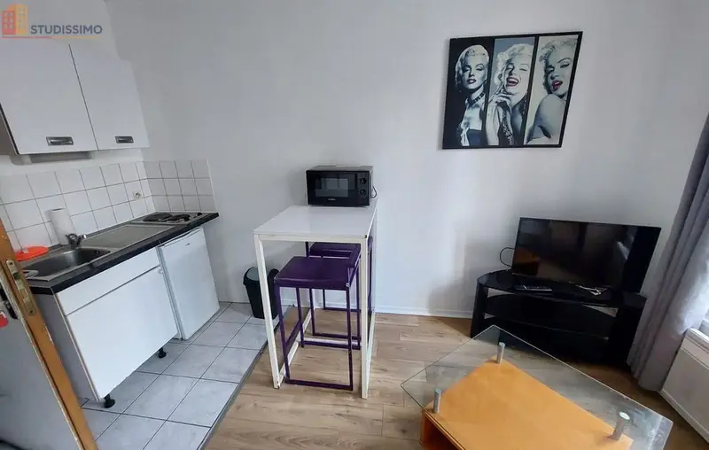 Studio meublé 17m² Le Havre 76600 - Proche université - Photo 2