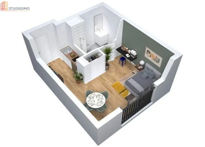 Studio 24m² Avranches - Delta - Photo 6