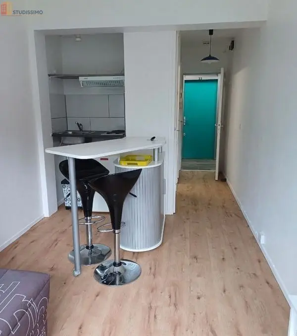 Studio meublé 16m² Rouen 76000 - Meublé, parking - Photo 3