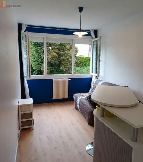 Studio meublé 16m² Rouen 76000 - Meublé, parking - Photo 2