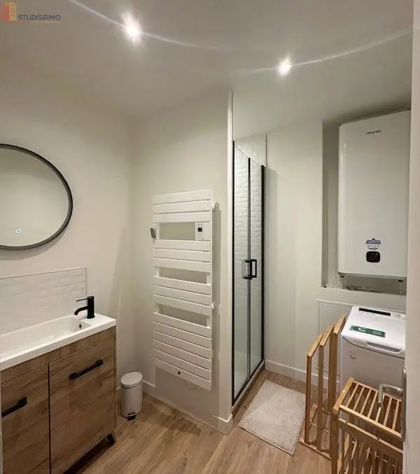 Studio meublé 38m² Dieppe centre - Lumineux, calme - Photo 1