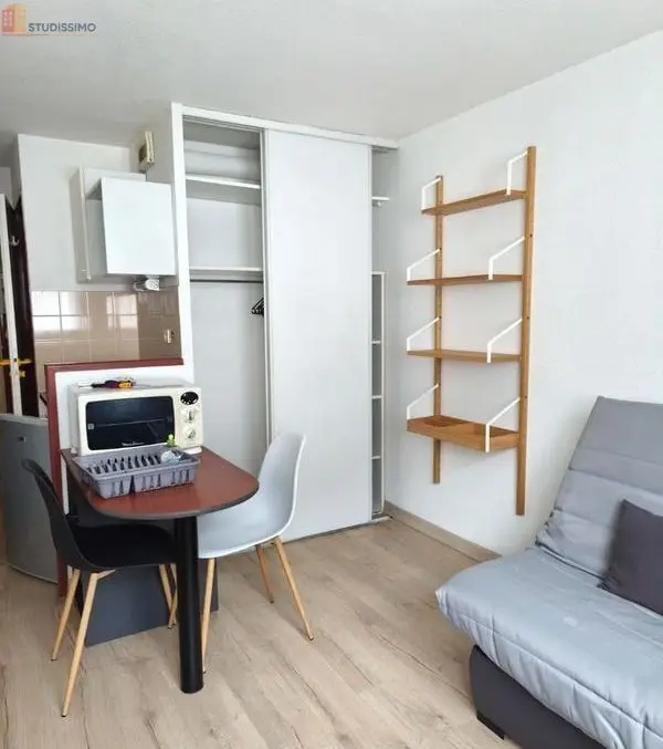 Studio meublé 19m² Rouen 76000 - Meublé, dernier étage - Photo 1