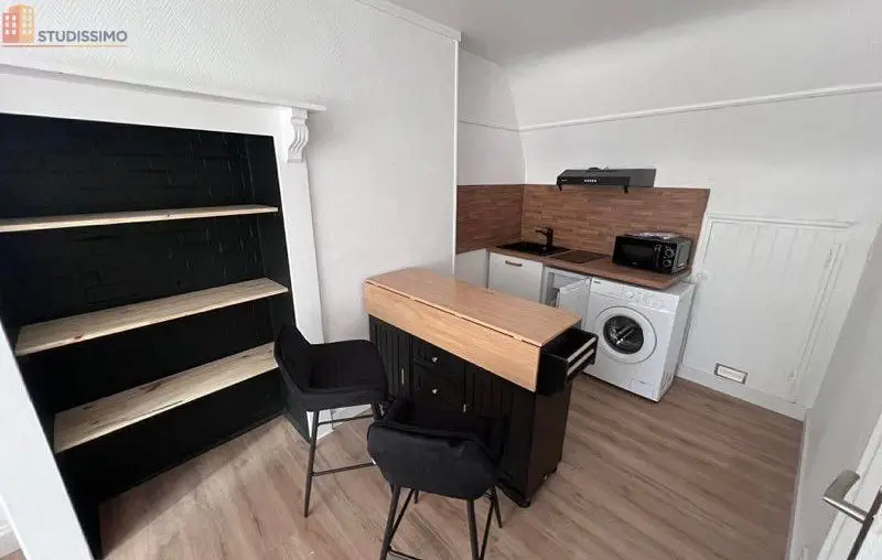 Studio meublé 20m² Dieppe centre - Calme, lumineux - Photo 1