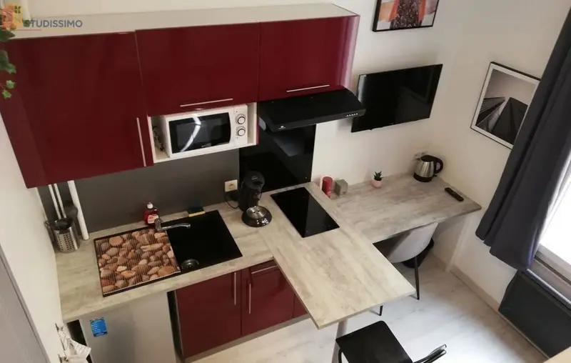 Studio meublé 17m² Rouen 76000 - Idéal étudiant - Photo 4