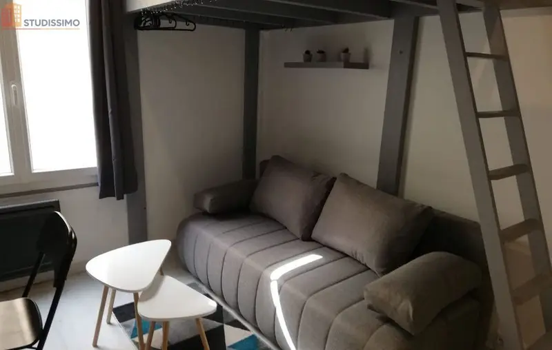 Studio meublé 17m² Rouen 76000 - Idéal étudiant - Photo 2
