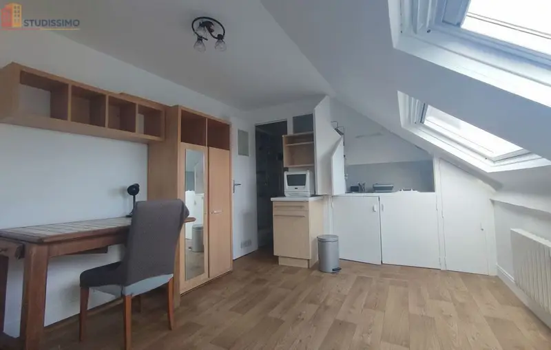 Studio meublé 12m² Rouen 76000 - Calme, lumineux - Photo 2