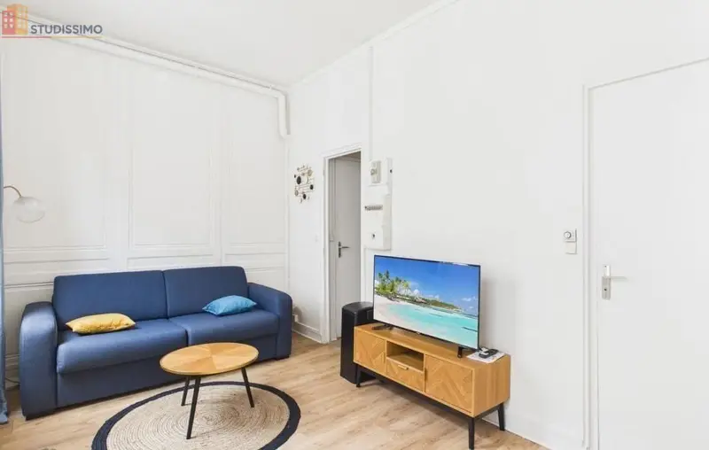 Studio meublé 18m² Rouen 76000 - Meublé, DPE C - Photo 5