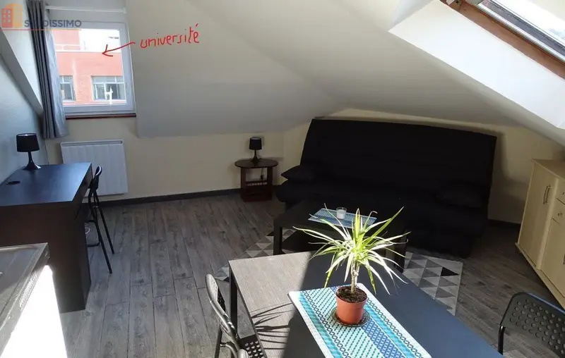 Studio meublé 23m² Le Havre 76600 - Proche université - Photo 3