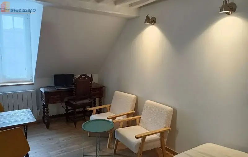 Studio meublé 20m² Dieppe Front de mer - Vue mer, dernier étage - Photo 8