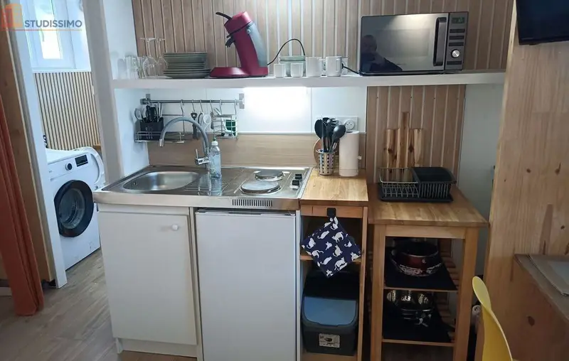 Studio meublé 20m² Dieppe Front de mer - Vue mer, dernier étage - Photo 3