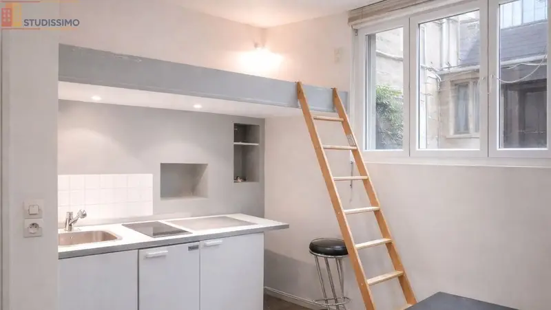 Studio meublé 13m² Le Havre centre - Proche université - Photo 2