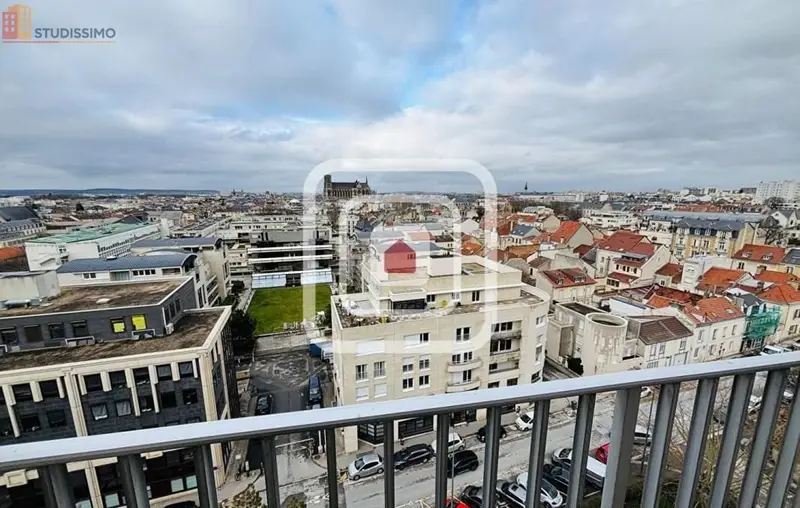 Studio 29m² Reims 51100 - Étage élevé, vue dégagée - Photo 6