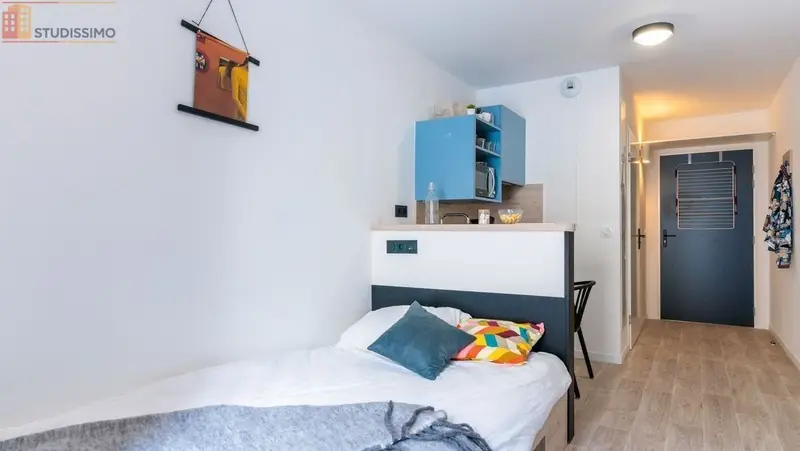 Studio meublé 18m² Rouen 76100 - Résidence étudiante, sécurisée - Photo 6