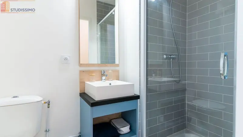 Studio meublé 18m² Rouen 76100 - Résidence étudiante, sécurisée - Photo 4