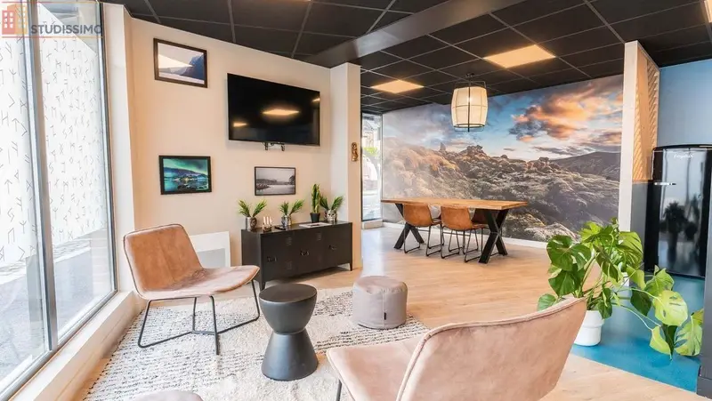 Studio meublé 18m² Rouen 76100 - Résidence étudiante, sécurisée - Photo 2