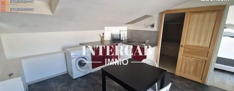 Studio 27m² Reims - 1er étage, DPE D - Photo 1