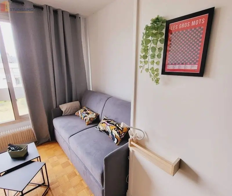 Studio 21m² Rouen 76000 - Meublé, lumineux - Photo 2