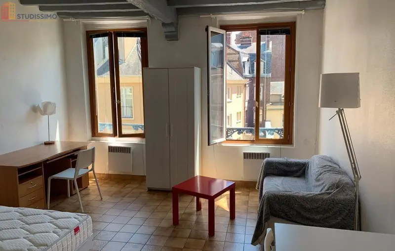 Studio 27m² Rouen 76000 - Meublé, proche Hôtel de Ville - Photo 2