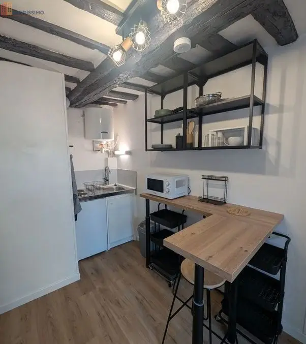 Studio 13m² Rouen 76000 - Meublé, étage 2/3 - Photo 4