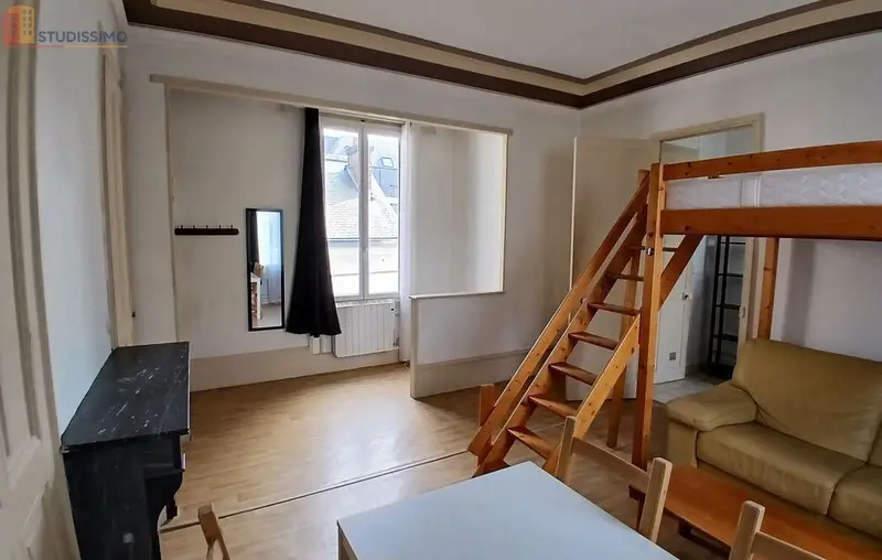 Studio meublé 28m² Rouen Pasteur - Meublé, 2e étage - Photo 4