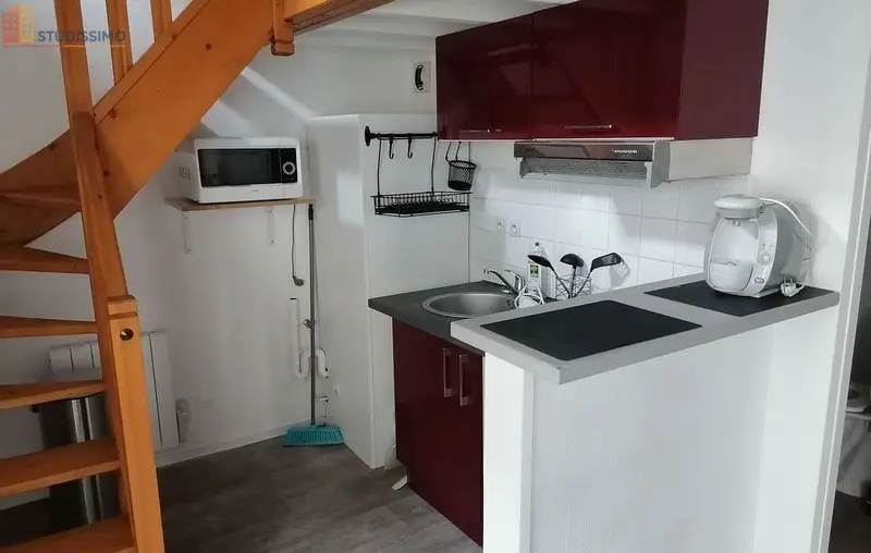 Studio meublé 29m² Rouen 76000 - Hyper centre, sécurisé - Photo 1