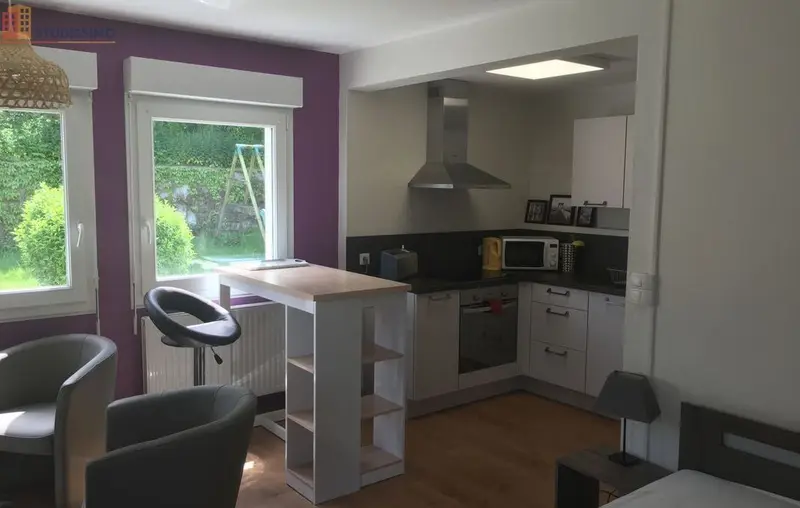 Studio meublé 35m² Lillebonne - Charmant, meublé - Photo 4