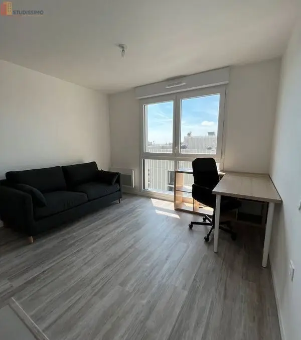 Studio meublé 23m² Le Havre 76600 - Récente, 8e étage - Photo 15