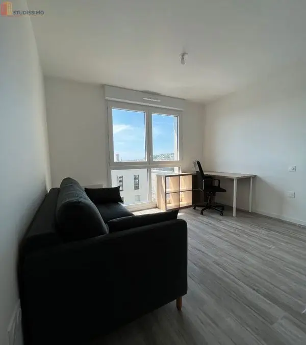 Studio meublé 23m² Le Havre 76600 - Récente, 8e étage - Photo 9